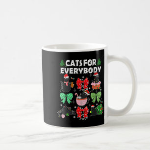 Mug Chats pour tout le monde Noël Chat drôle Xmas Femm