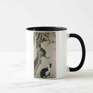 Mug Chats, XVIIème siècle (encre sur la soie)
