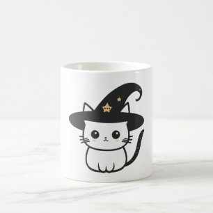 Mug chatte sorcière chats mignons design chats