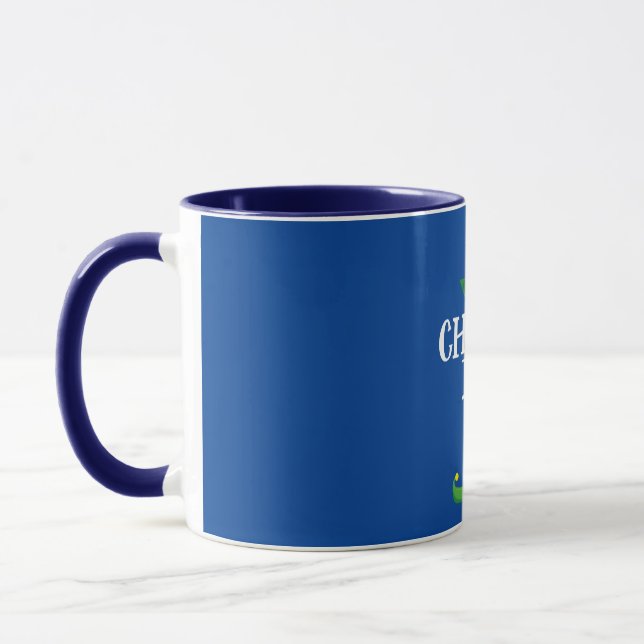 Mug Chatty Elf Matching Family Group Noël (Gauche)