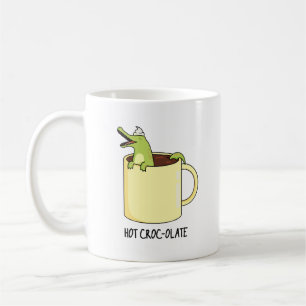 Mug Chaud Croc-colate Funny Crocodile Pun