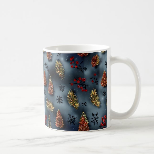 Mug Chauffer les grenouilles pour Noël (Droite)