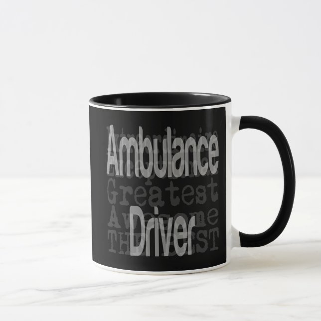 Mug Chauffeur ambulancier Extraordinaire (Droite)