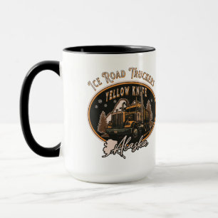 MUG CHAUFFEUR DE CAMION SUR LA ROUTE DE GLACE - ALASKA