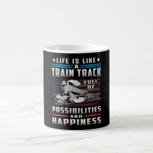 Mug Chauffeur de train de locomotives Trains de chemin