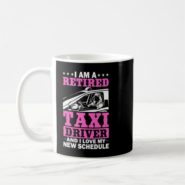Mug Chauffeur Professionnel Chauffeur de taxi Chauffeu (Gauche)