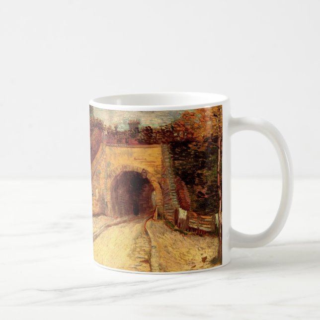 Mug Chaussée avec viaduc à sous-passage par Vincent va (Droite)