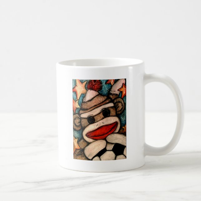 Mug Chaussette-heu singe (Droite)