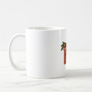 Mug Chaussettes de Cheminée Cosy Art de Noël