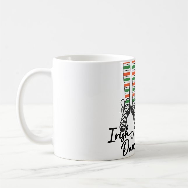 Mug Chaussettes De Danse Irlandaise Pour Filles À La S (Gauche)
