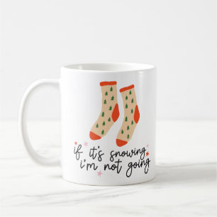 Mug Chaussettes de Noël amusantes à dire
