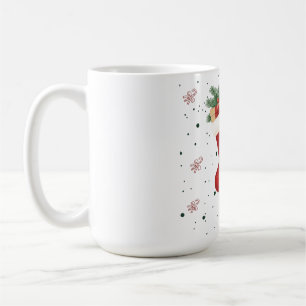 Mug Chaussettes de Noël et cadeaux mignons design de v