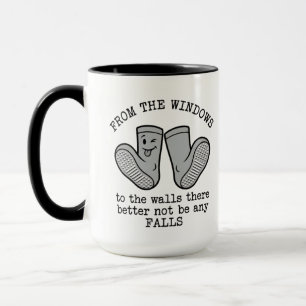 Mug Chaussettes de sécurité drôles pour infirmières d'