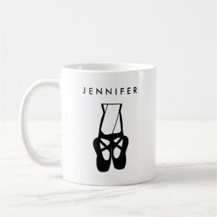 Mug Chaussons Bleu Noir En Pointe