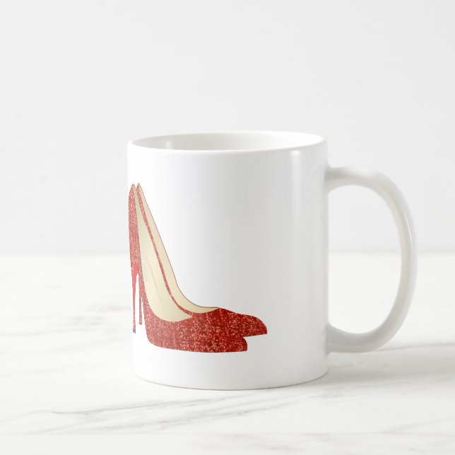 Mug chaussons rubis (Droite)