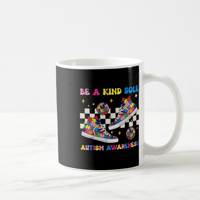 Mug Chaussure de sensibilisation à l'autisme Sois une  (Droite)