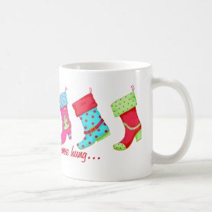 Mug Chaussure Lover Bottes modernes Stockage de Noël