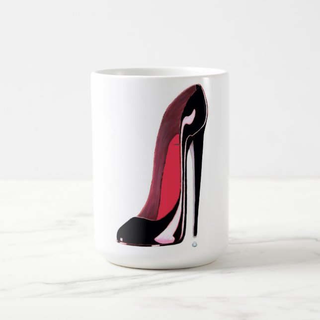 Mug Chaussure stylet noire (Centre)
