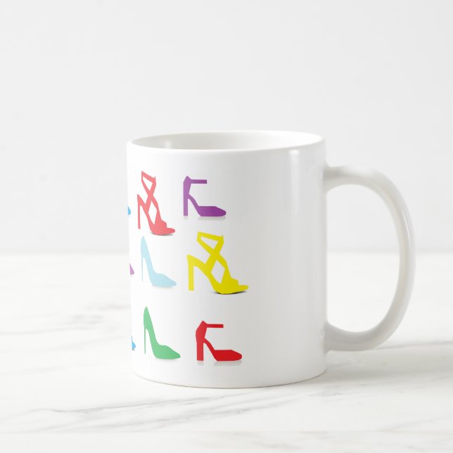 Mug Chaussures, Chaussures, Chaussures (Droite)
