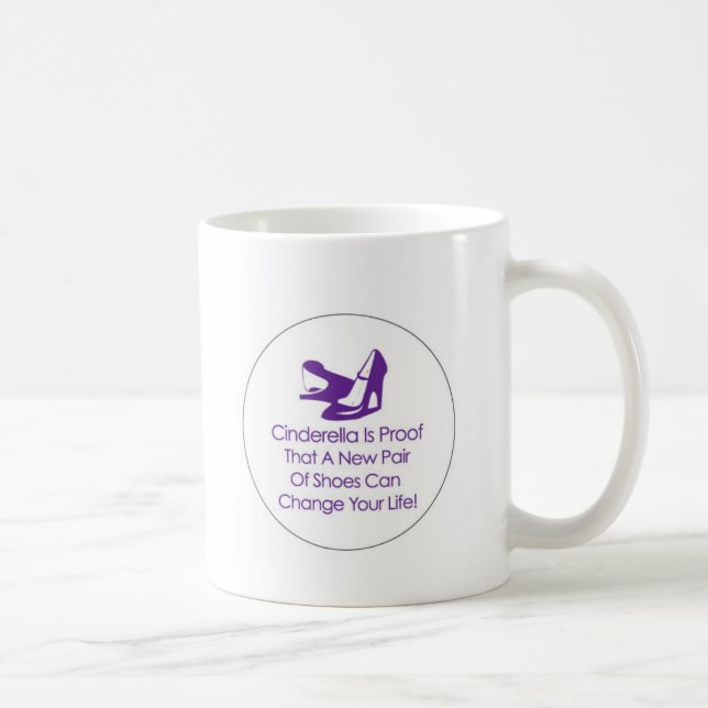 Mug chaussures de Cendrillon (Droite)