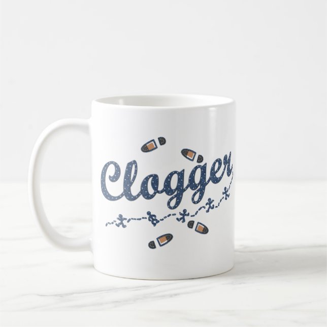 Mug Chaussures de danseurs de Clogger obstruant le (Gauche)