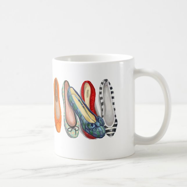 Mug Chaussures - minuscules pantoufles (Droite)