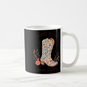 Mug Chaussures occidentales chrétiennes de randonnée c