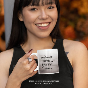 Mug Chauves-souris de dicton drôle d'Halloween