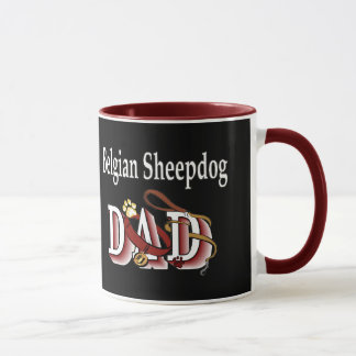 Mug Cheepdog belge Groenendael Papa Cadeaux