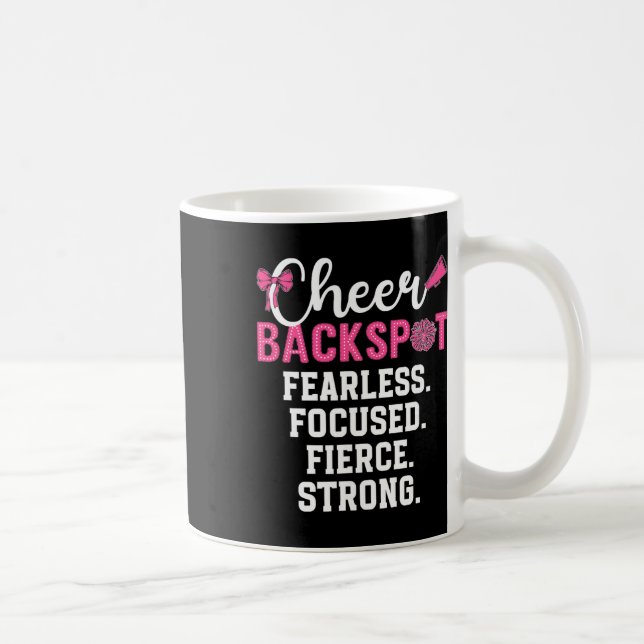 Mug Cheer Ckspot Sans peur Concentré Féroce Cheerleadi (Droite)
