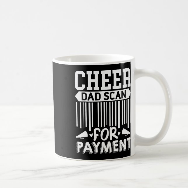 Mug Cheer Papa, Scanner Pour Paiement Cheerleader  (Droite)