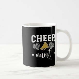 Mug Cheer Tante coeurs de Cheerleading Tante d'une men