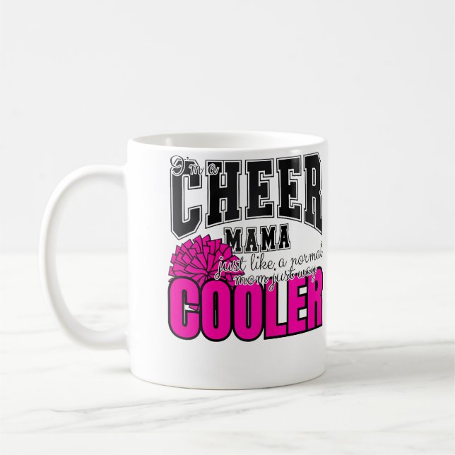 Mug Cheerleading Mom Cheerleader Cheer Mom (Gauche)