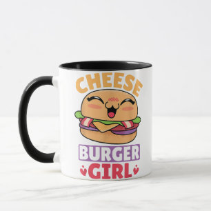 Mug Cheeseburger Girl, Hamburger Women et Cheeseburge