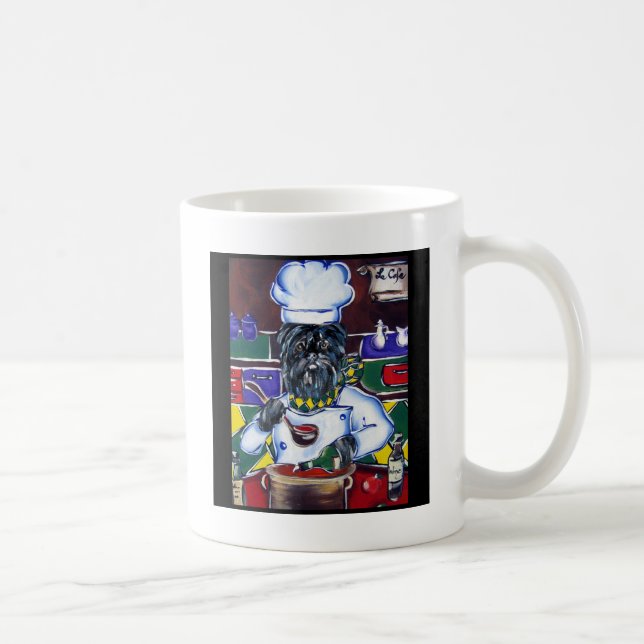 Mug Chef Affenpinscher (Droite)