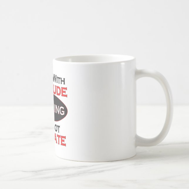 Mug Chef avec l'attitude (Droite)