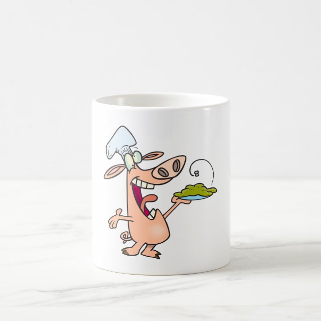 Mug Chef Cochon Avec Nourriture (Créateur téléchargé)