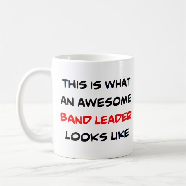 Mug chef de bande, génial (Gauche)