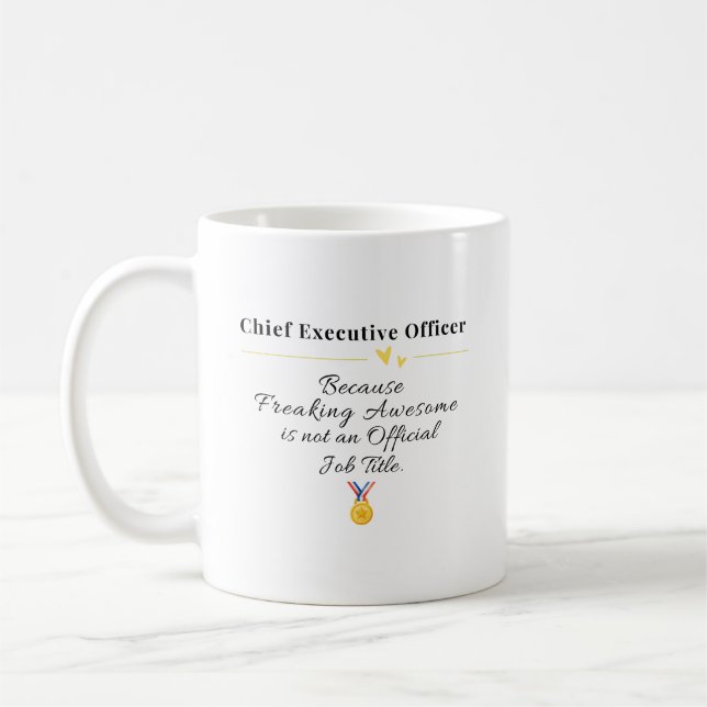 Mug Chef de la direction (Gauche)