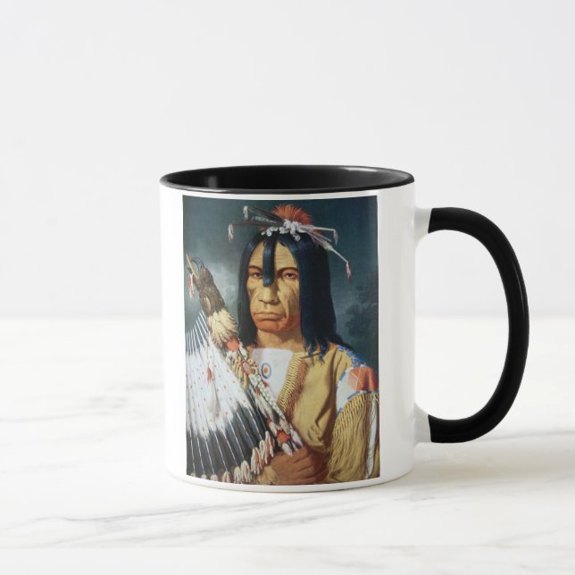 Mug Chef de Natif américain du peuple de Cree du (Droite)