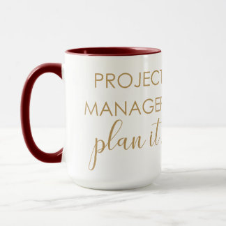 Mug Chef de projet - Café
