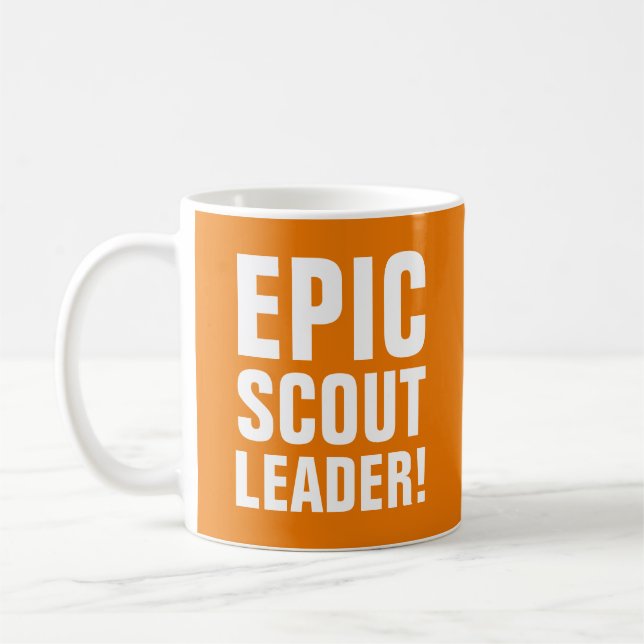 Mug Chef de scoutisme épopé (Gauche)