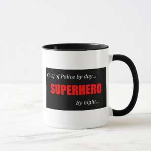 Mug Chef de super héros de police