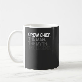 Mug Chef d'équipage L'homme mythe Légende Cadeau