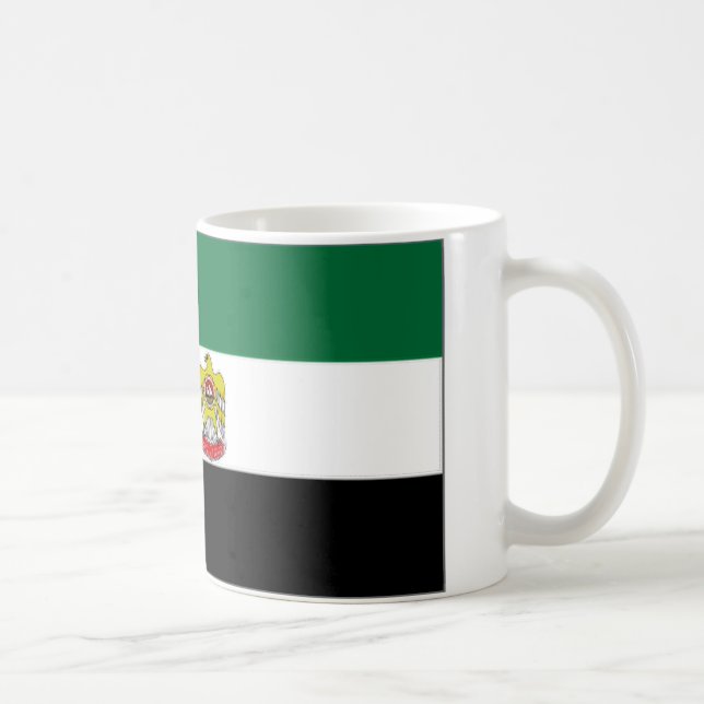 Mug Chef d'Etat des Emirats Arabes Unis le drapeau (Droite)
