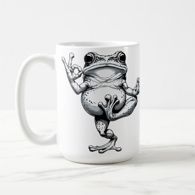 Mug Chef-d'oeuvre Zen Frog (Gauche)