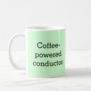 Mug Chef d'orchestre propulsé au café Personnalisé