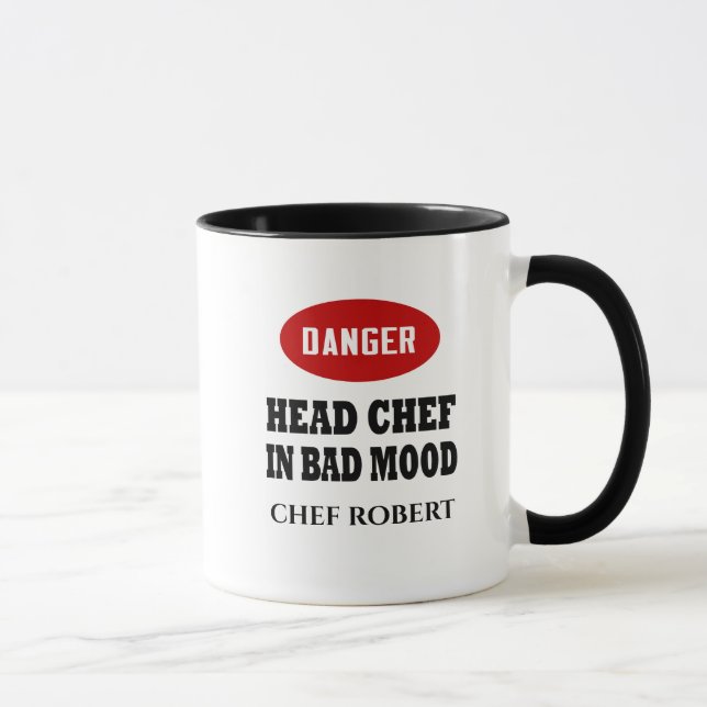 Mug Chef drôle (Droite)