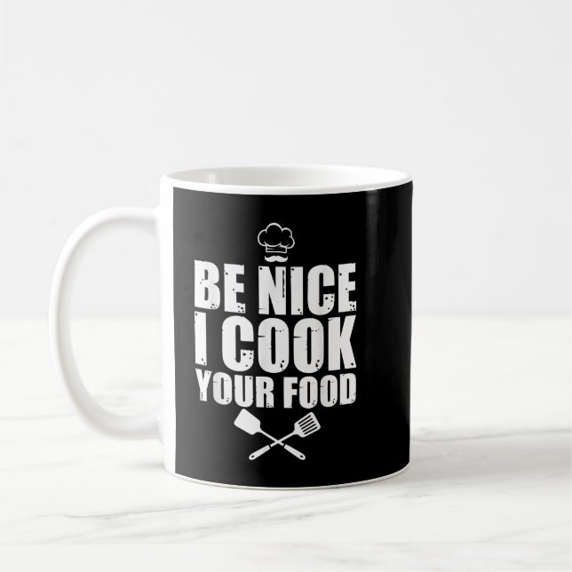 Mug Chef Drôle Pour Hommes Femmes Cuisinière Chef Pâti (Gauche)