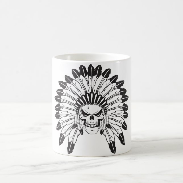 Mug Chef du crâne indien (Centre)